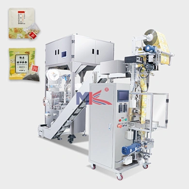 MK-SJB-06 內(nèi)外袋花茶養(yǎng)生保健茶茶葉三角包包裝機